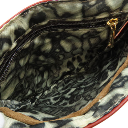 Longchamp logo Shoulder Bag Leather Ladies [Used]
