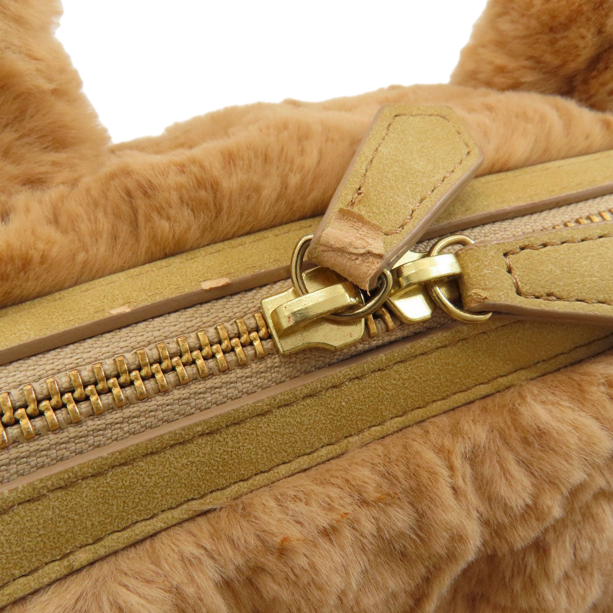 Samantha Thavasa 2WAY Handbag Fau& Fur Ladies [Used]