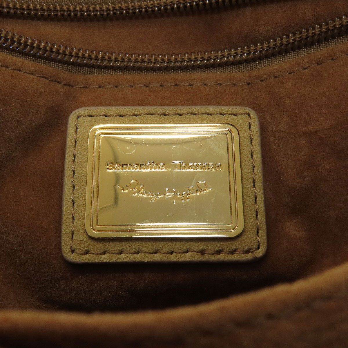 Samantha Thavasa 2WAY Handbag Fau& Fur Ladies [Used]