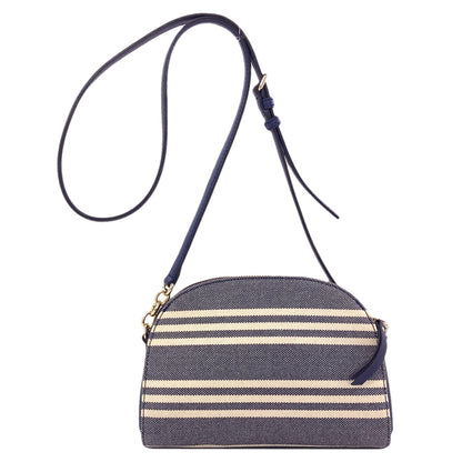 kate spade Long Shoulder Border Shoulder Bag Canvas LeatherLadies [Used]