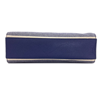 kate spade Long Shoulder Border Shoulder Bag Canvas LeatherLadies [Used]
