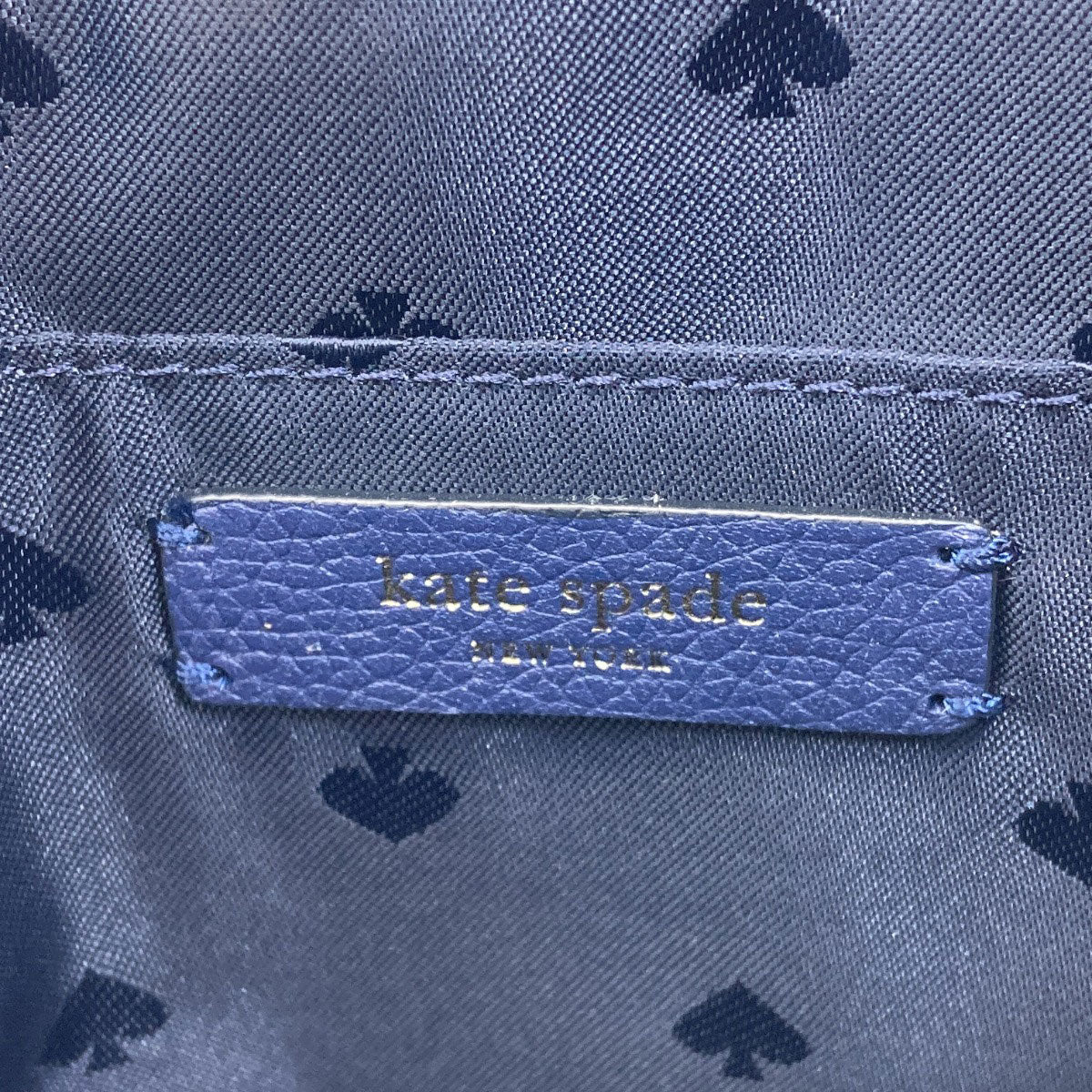 kate spade Long Shoulder Border Shoulder Bag Canvas LeatherLadies [Used]