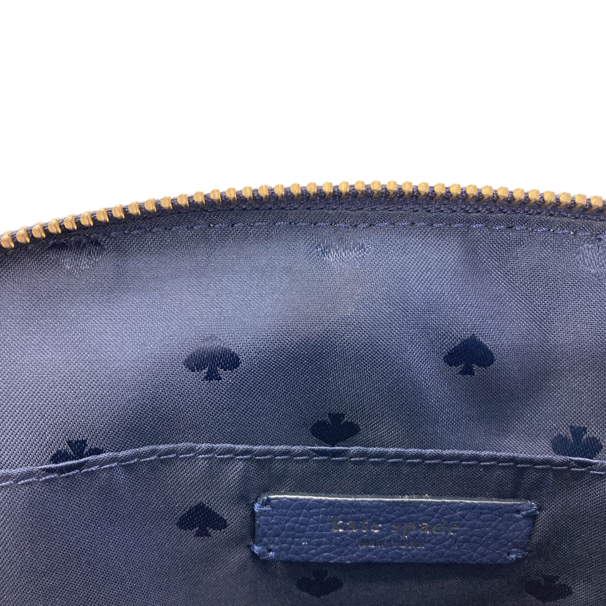kate spade Long Shoulder Border Shoulder Bag Canvas LeatherLadies [Used]