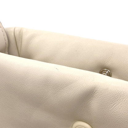 MONCLER logo Shoulder Bag Leather Ladies [Used]