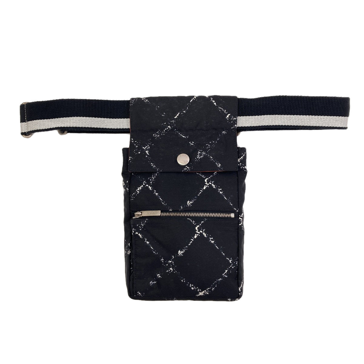 CHANEL Travel line Hip bag, waist bag Nylon Ladies [Used]