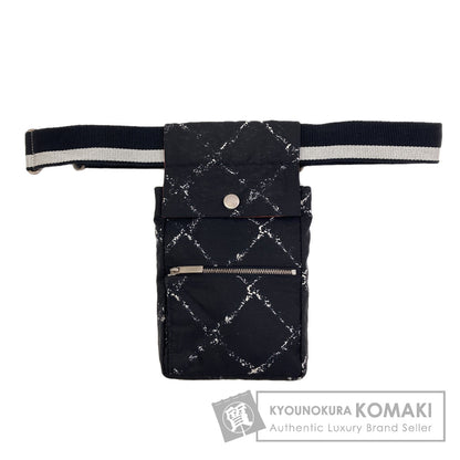 CHANEL Travel line Hip bag, waist bag Nylon Ladies [Used]