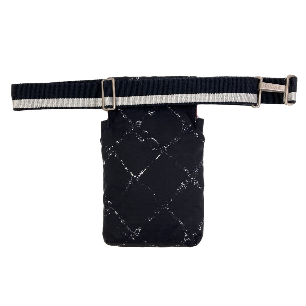 CHANEL Travel line Hip bag, waist bag Nylon Ladies [Used]
