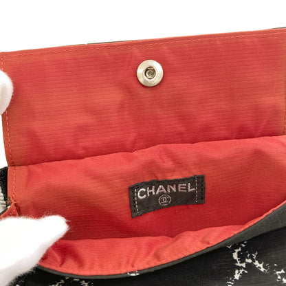 CHANEL Travel line Hip bag, waist bag Nylon Ladies [Used]