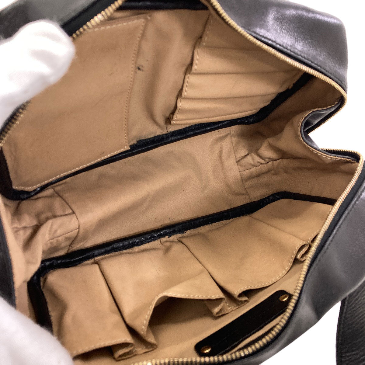 BOTTEGA VENETA Intrecciato Handbag Leather Ladies [Used]
