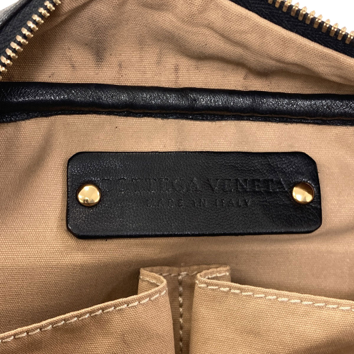 BOTTEGA VENETA Intrecciato Handbag Leather Ladies [Used]
