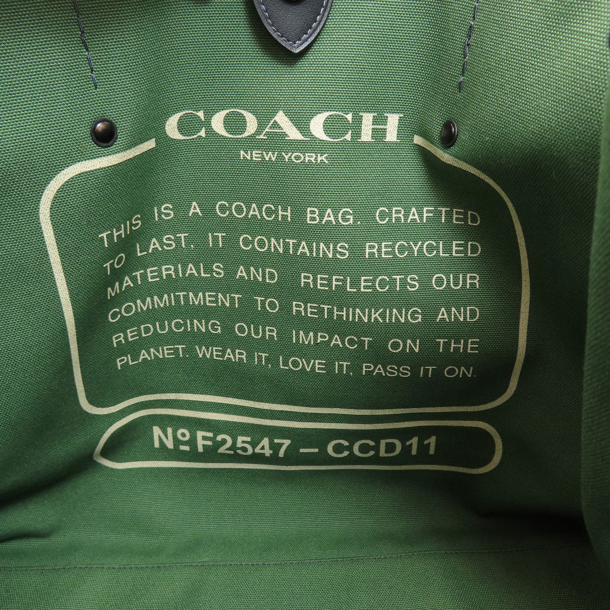 COACH CCD11 Lexi Camouflage Print Tote Bag Canvas Ladies [Used]