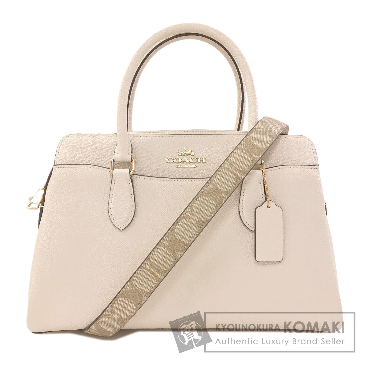 COACH CH290 Carryall 2WAY Handbag Leather Ladies [Used]