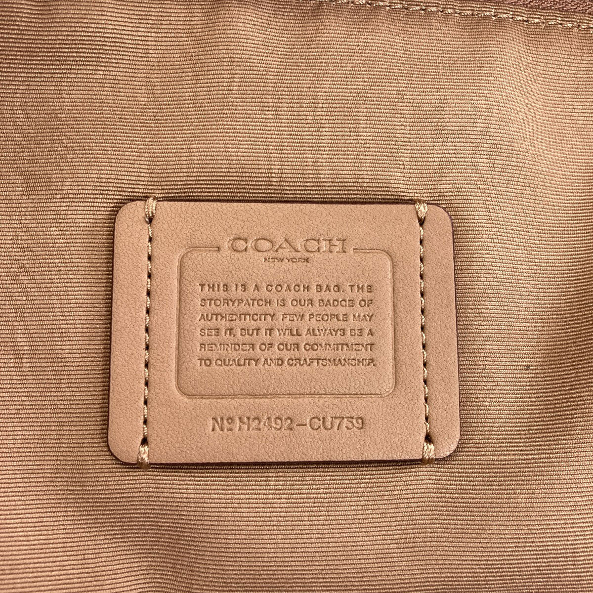COACH CU759 Signature Tote Bag PVC Ladies [Used]