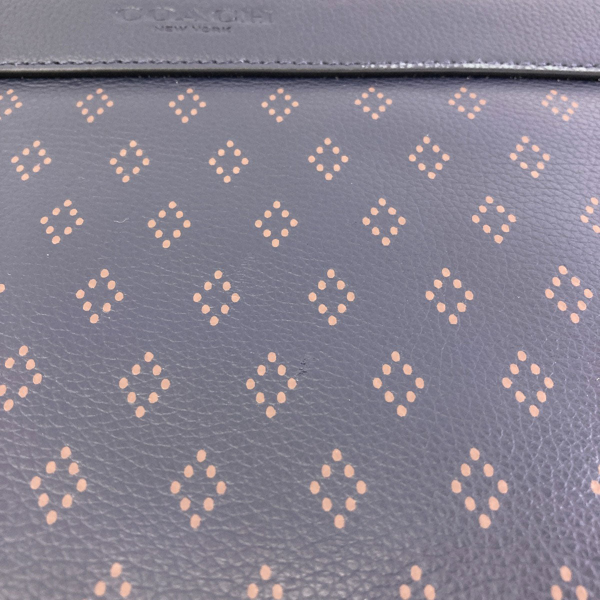 COACH Total pattern 2WAY Business bag Leather mens [Used]