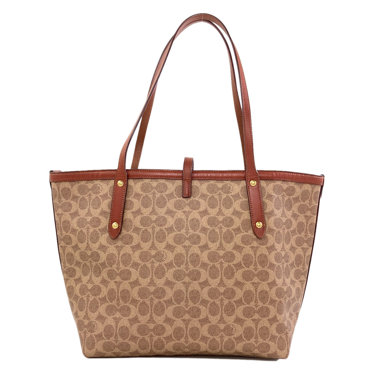 COACH 32714 Signature Tote Bag PVC Ladies [Used]