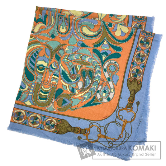 HERMES Carre90 FOLKLORE Scarf Silk Ladies [Used]