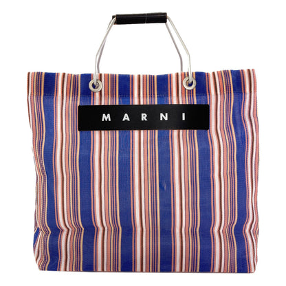 MARNI Flower Cafe Mesh Bag Tote Bag PVC Ladies [Used]