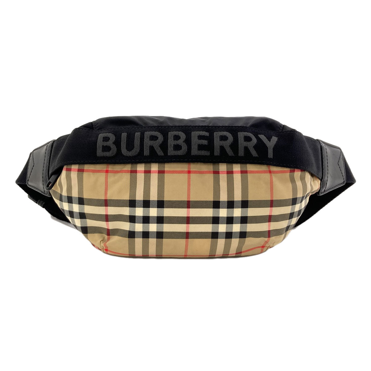BURBERRY Burberry Check body bag Nylon canvas Ladies [Used]