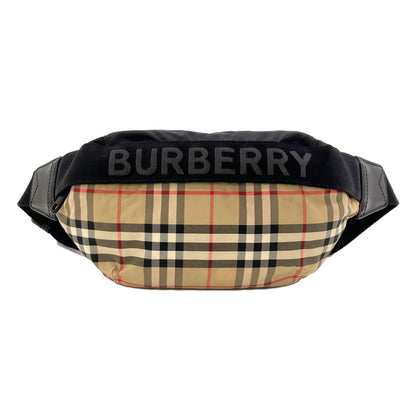 BURBERRY Burberry Check body bag Nylon canvas Ladies [Used]