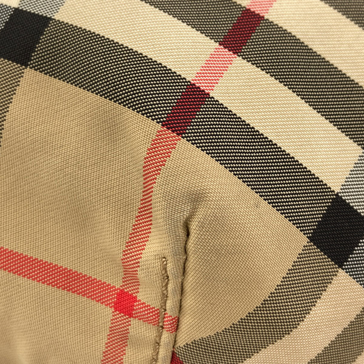 BURBERRY Burberry Check body bag Nylon canvas Ladies [Used]