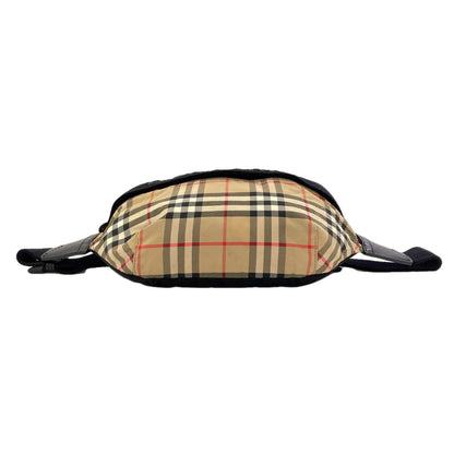 BURBERRY Burberry Check body bag Nylon canvas Ladies [Used]