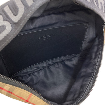 BURBERRY Burberry Check body bag Nylon canvas Ladies [Used]