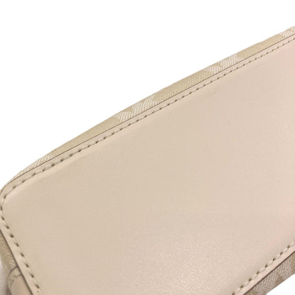 Michael Kors Center Zip Satchel 2-Way Handbag Canvas Ladies [Used]
