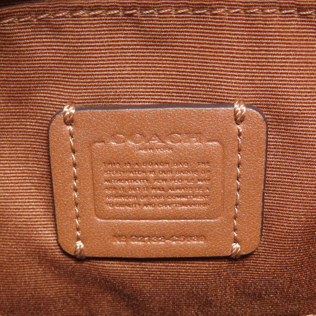 COACH C5639 Signature Dempsey Shoulder Bag Canvas Ladies [Used]