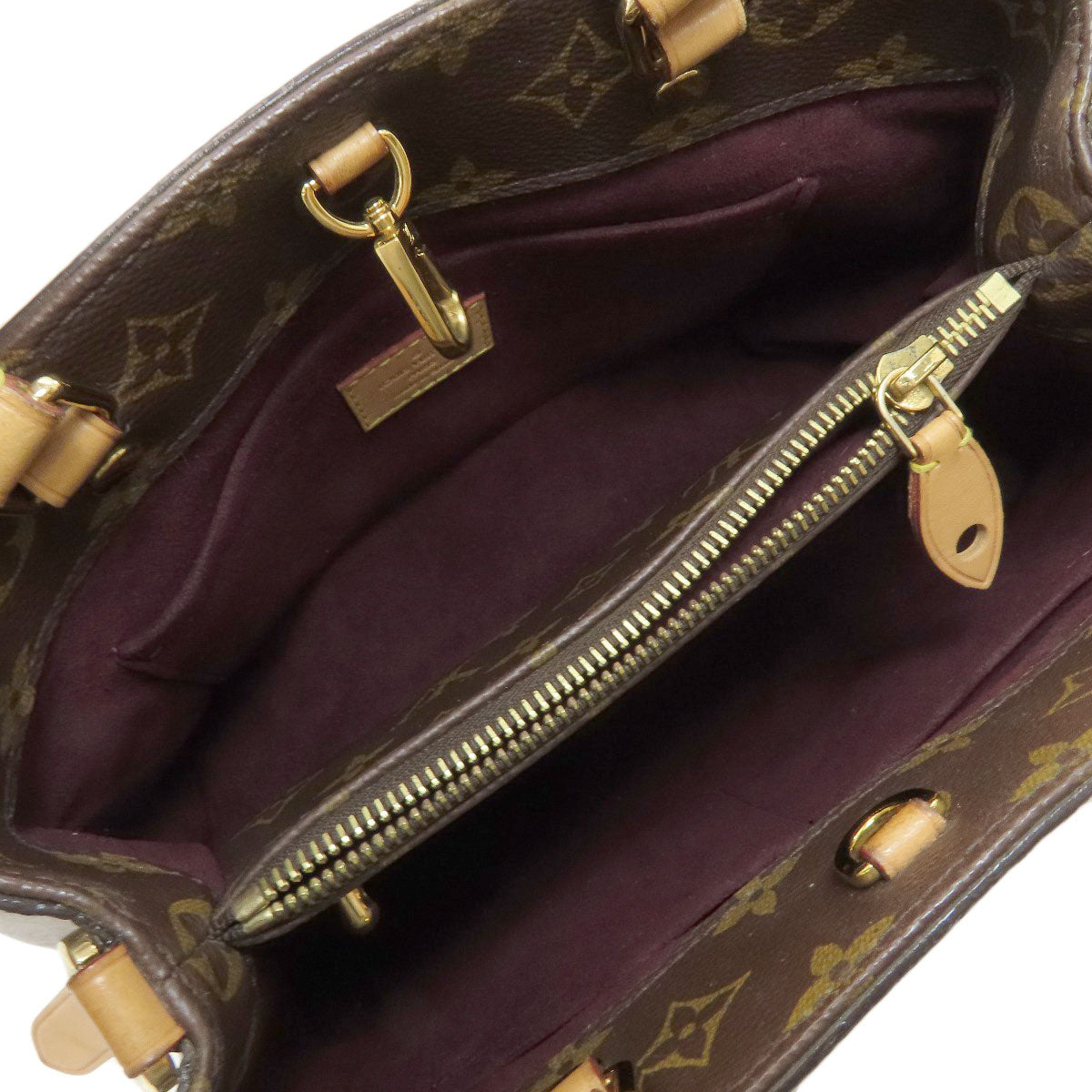 LOUIS VUITTON M41005 Montaigne BB Handbag Monogram canvas Ladies [Used]