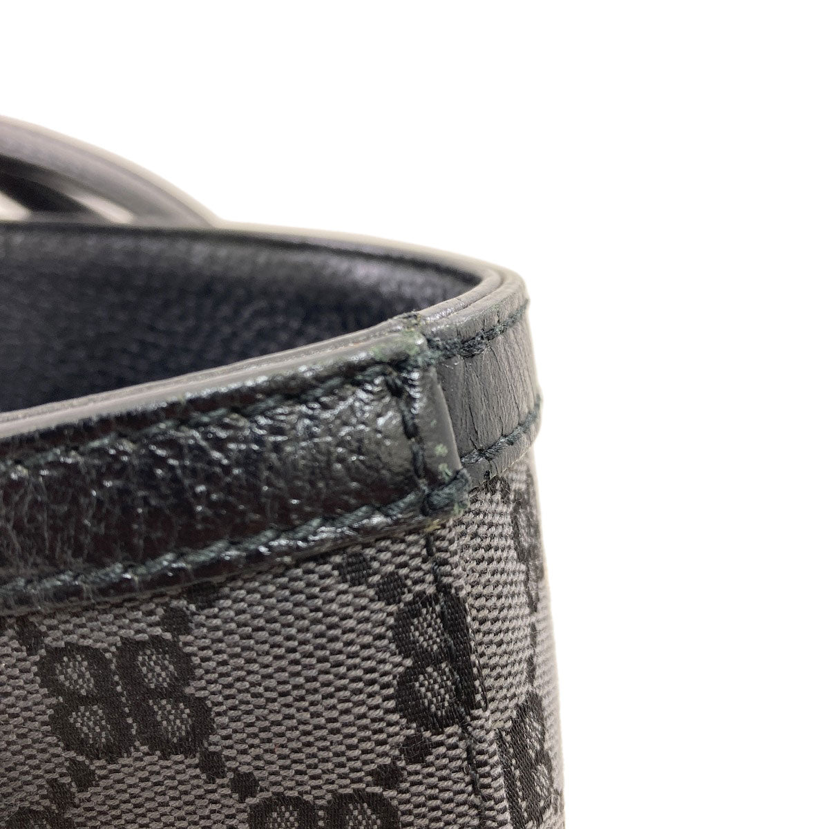BALENCIAGA 680125 The Hacker Project Gucci Collaboration Tote Bag Canvas LeatherLadies [Used]