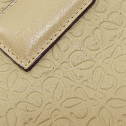 LOEWE Repeat Anagram T-Shopper Tote Bag Leather Ladies [Used]
