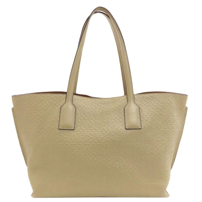 LOEWE Repeat Anagram T-Shopper Tote Bag Leather Ladies [Used]