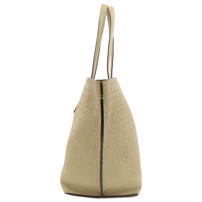 LOEWE Repeat Anagram T-Shopper Tote Bag Leather Ladies [Used]