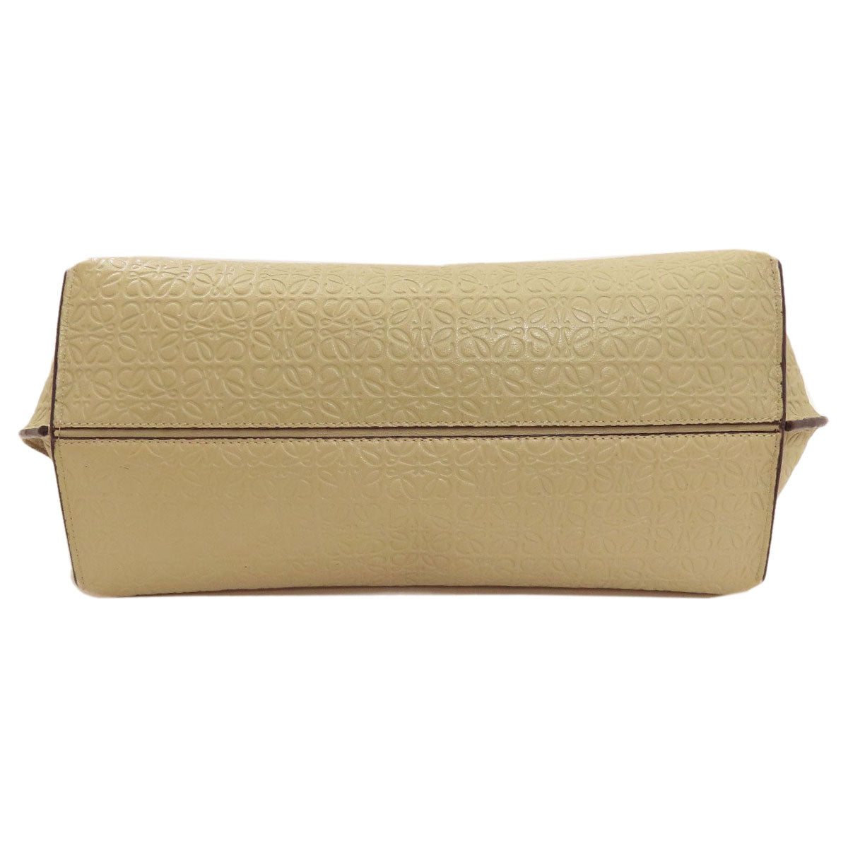LOEWE Repeat Anagram T-Shopper Tote Bag Leather Ladies [Used]