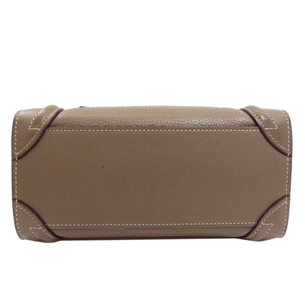 CELINE Luggage nano 2 WAY Handbag Calf Ladies [Used]