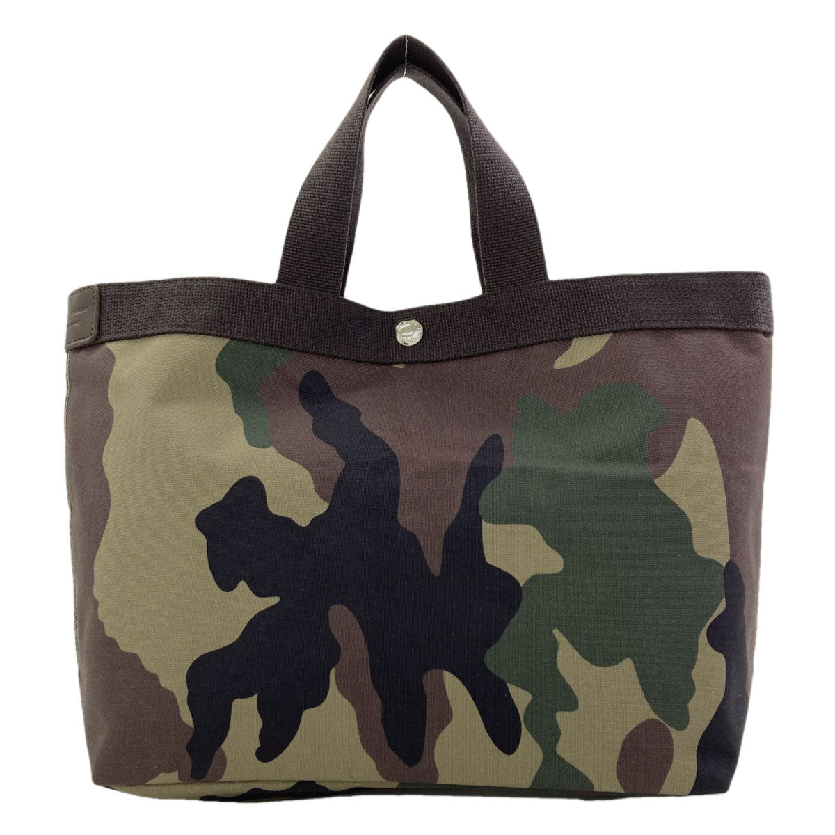Herve Chapelier Boat-shaped tote Handbag Canvas Ladies [Used]