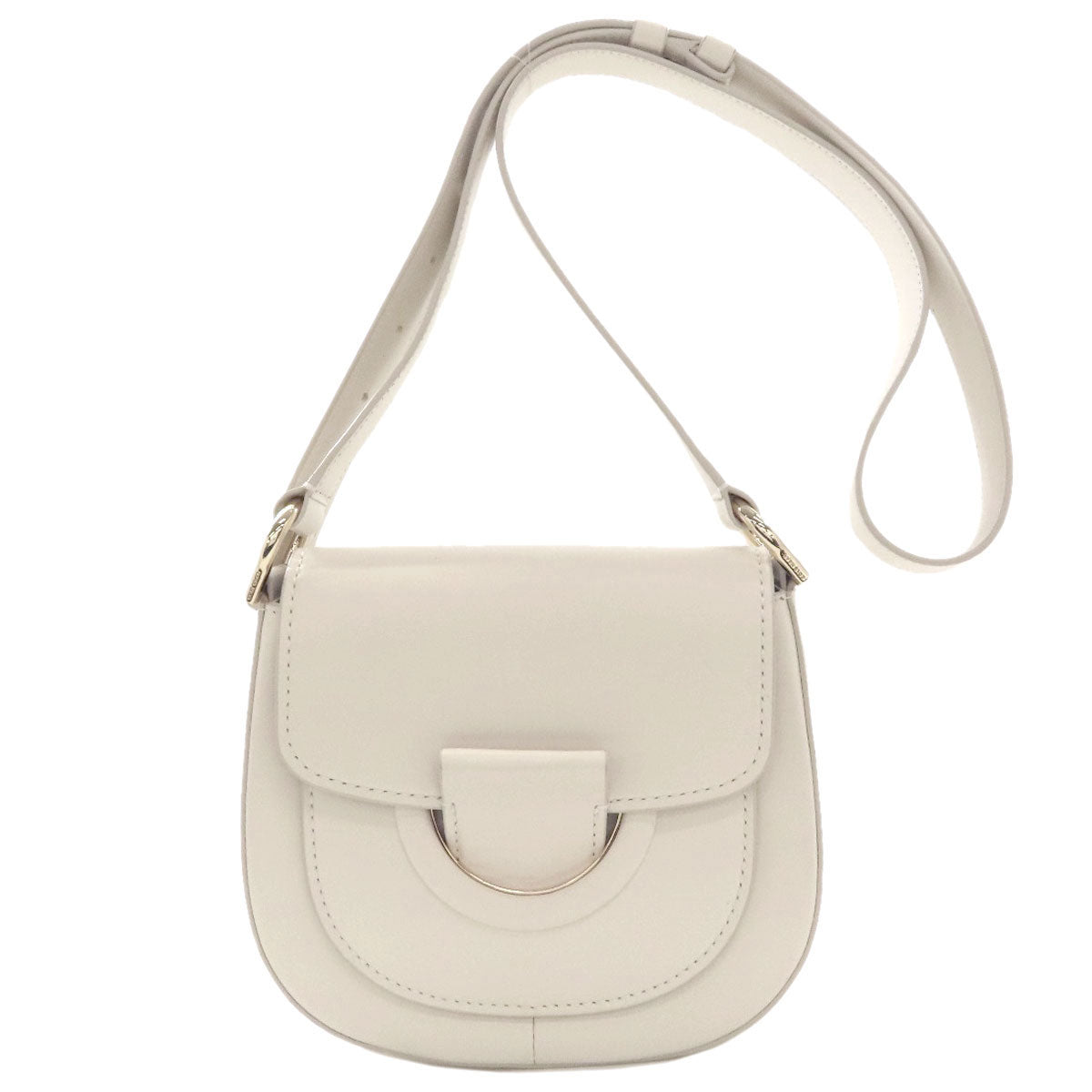 Cole Haan logo Shoulder Bag Leather Ladies [Used]
