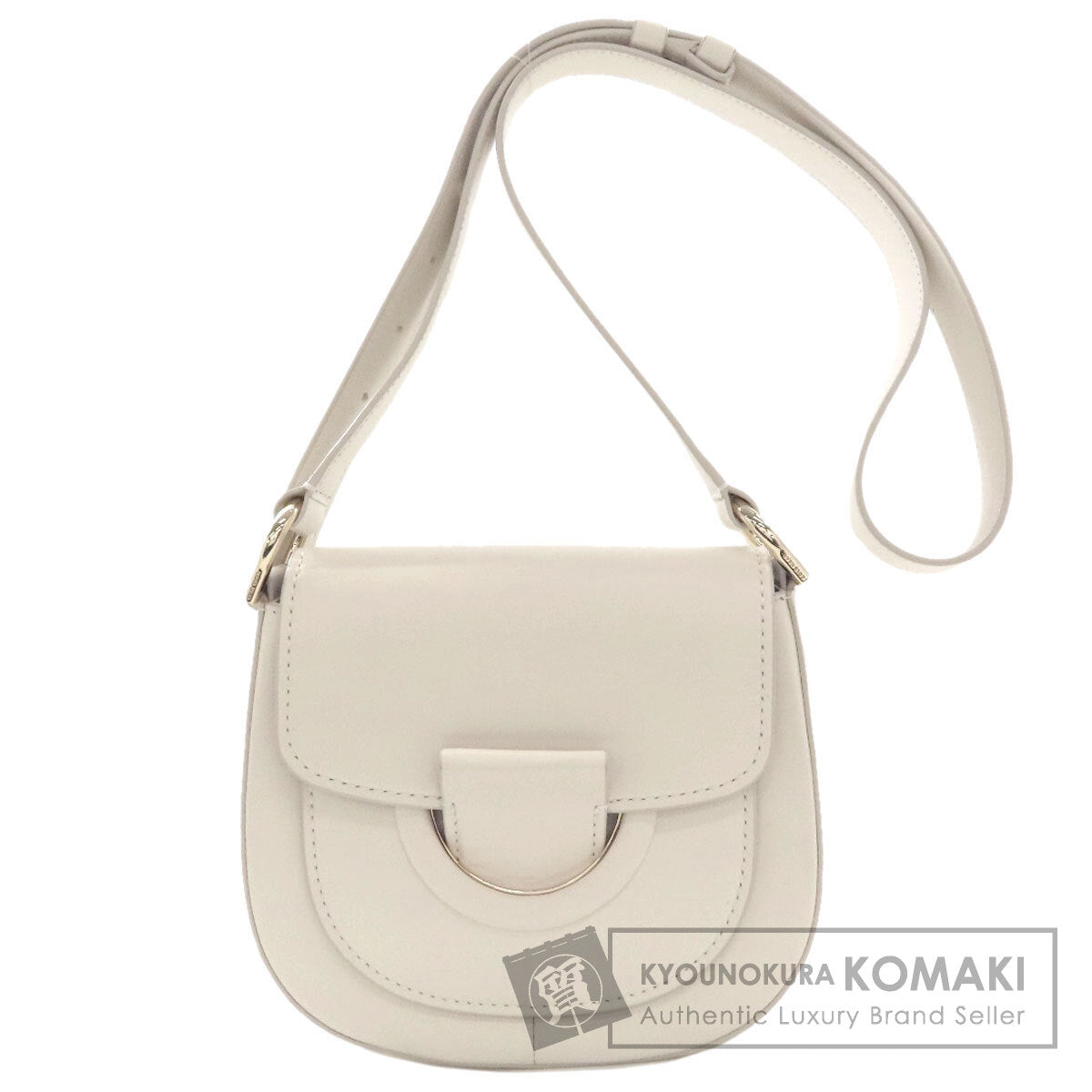 Cole Haan logo Shoulder Bag Leather Ladies [Used]