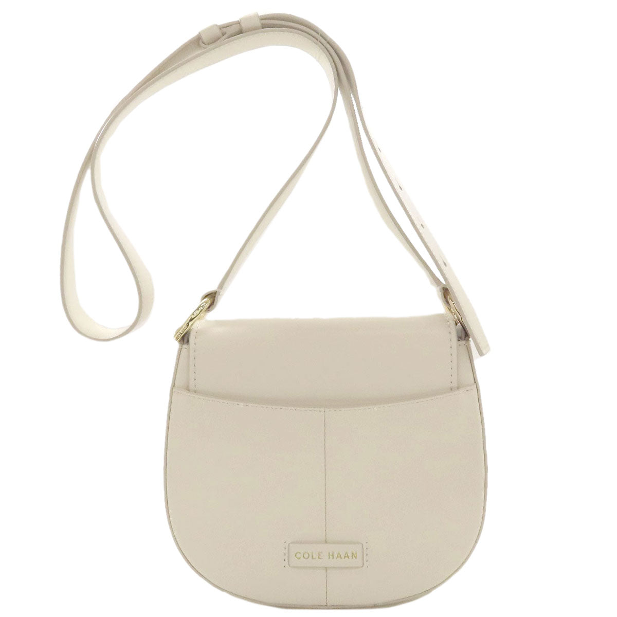 Cole Haan logo Shoulder Bag Leather Ladies [Used]