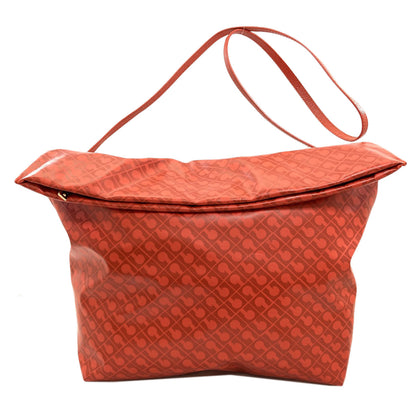 GHERARDINI Logo motif softy Shoulder Bag Nylon canvas Ladies [Used]