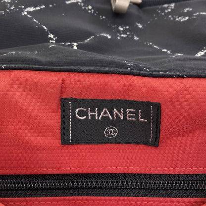 CHANEL Travel line Backpack Â· Daypack Nylon jacquard Ladies [Used]