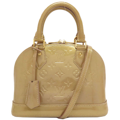 LOUIS VUITTON M91752 Alma BB Handbag Vernis Ladies [Used]