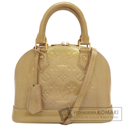 LOUIS VUITTON M91752 Alma BB Handbag Vernis Ladies [Used]