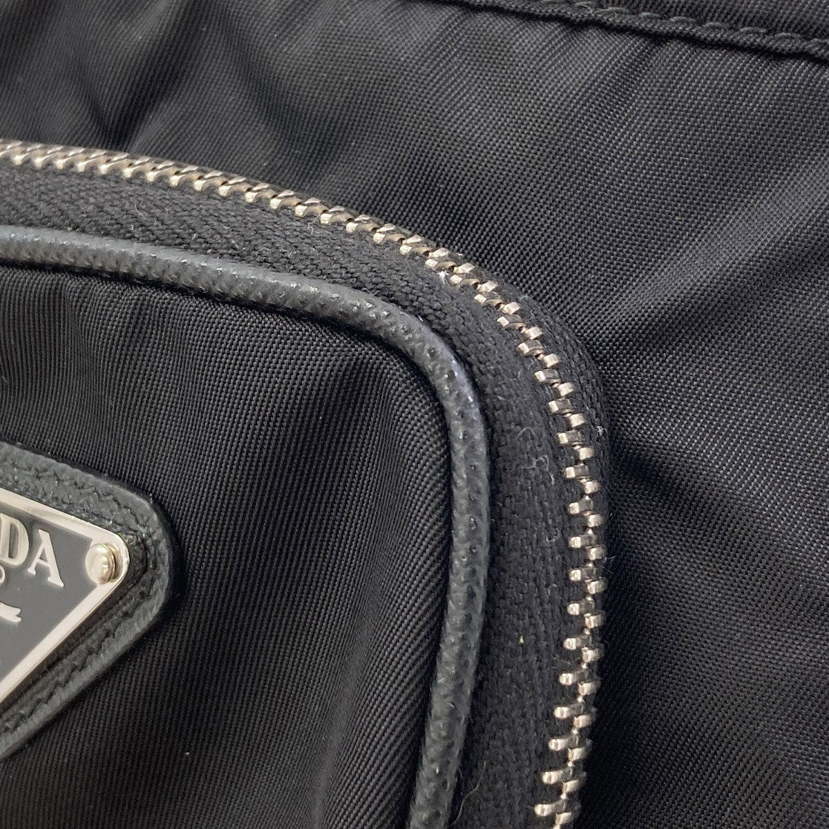 PRADA Logo Hardware Shoulder Bag Nylon Ladies [Used]