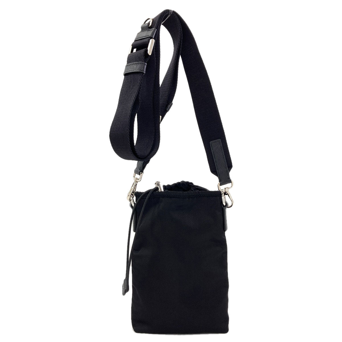 PRADA Logo Hardware Shoulder Bag Nylon Ladies [Used]