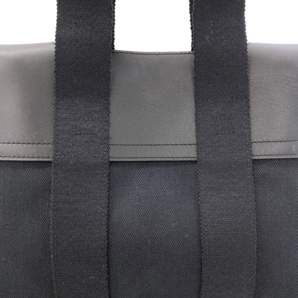 HERMES Valparaiso PM Tote Bag Towal chevron Ladies [Used]