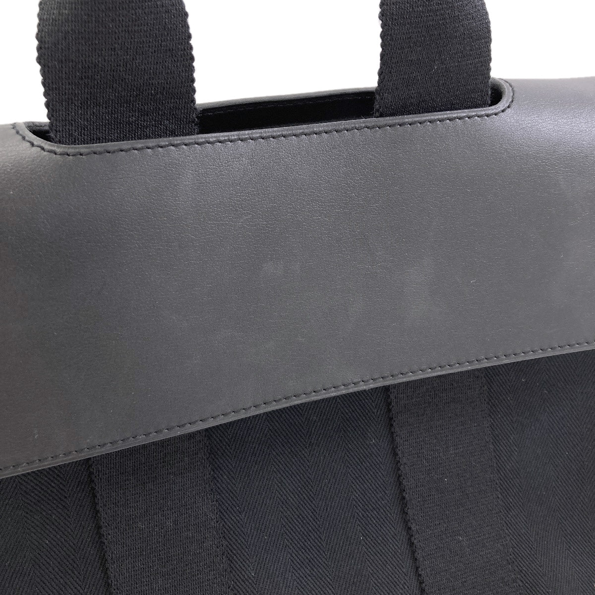 HERMES Valparaiso PM Tote Bag Towal chevron Ladies [Used]