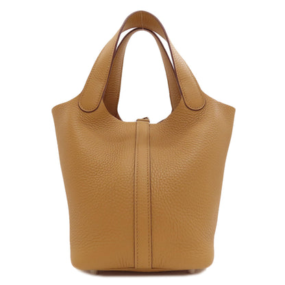 HERMES Picotin Lock PM SilverHardware Handbag Taurillon Clemence Ladies [Used]