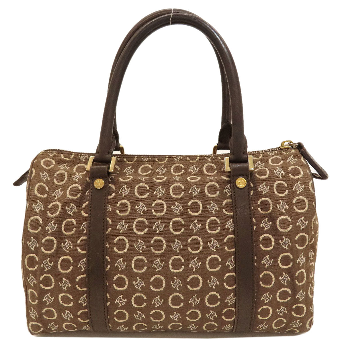 CELINE C Macadam Handbag Canvas Ladies [Used]