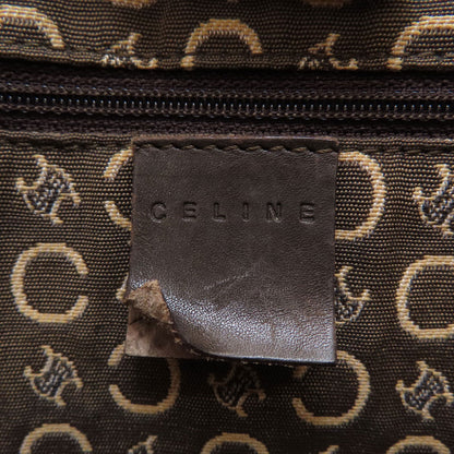 CELINE C Macadam Handbag Canvas Ladies [Used]